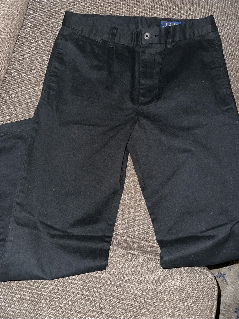Polo by Ralph Lauren Black Kids Chino Pants - Classic Fit